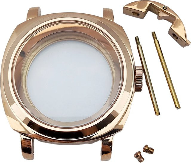 OUMASHI Uhrengehäuse Edelstahl, 40 mm, Saphirglas - Bild 1