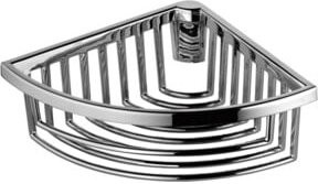Keuco Eckschwammkorb VC in Silber aus Metall, B: 18,3 cm, H: 7,2 cm, Unterputzmontage - Bild 1