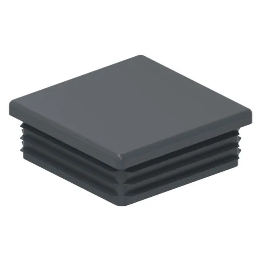 FeNau Kunststoffkappe für Quadratrohr, Farbe: Anthrazit, Maße: 60 x 60 mm, RAL 7016 - Bild 2