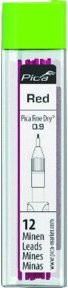 Pica Ersatzminenset rot für Feinmarker FineDry mit 0.9 mm Mine - Bild 1