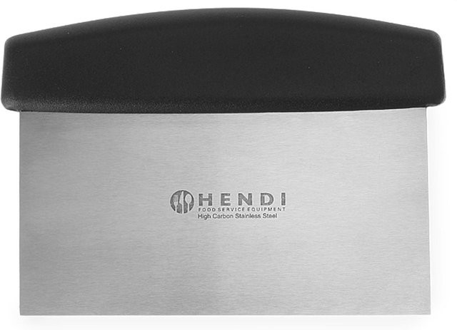 Hendi Konditoreimesser mit Griff zum Portionieren von Kuchen aus Edelstahl und Kunststoff, Schwarz, B/H: 15,0 x 11,0 cm - Bild 1