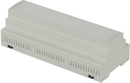 Bopla CombiNorm-Control CNC 210.0 Hutschienen-Gehäuse aus ABS in Lichtgrau (RAL 7035), B/T/H: 213.8 x 89.8 x 65.3 cm - Bild 1