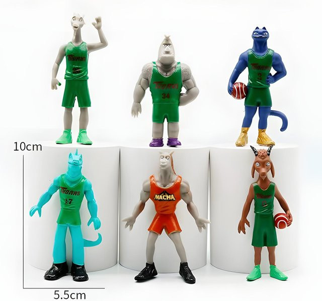 Yiran toy 1 Cartoon Miracle Dream Team Anime Figuren 6-8-teiliges Set - Bild 1
