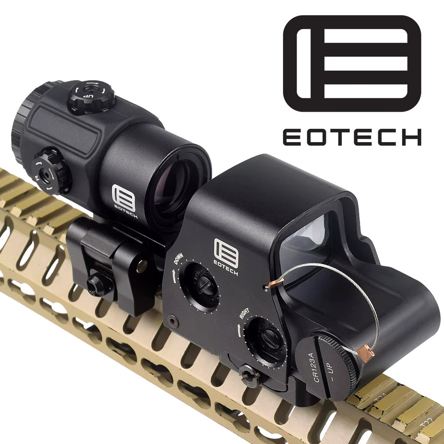 EOTECH Vergrößerungsglas für G43 G33 G45 Holografische Kollimatoren in Schwarz für 20mm Schienen - Bild 3
