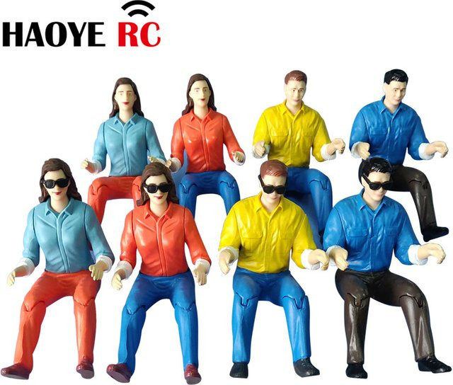 Haoye Truck Driver Pilot Modellfigur, 1-teiliges Set, bunt, ab 14 Jahren - Bild 1