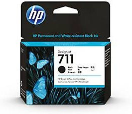 Original HP Tintenpatrone 711 Schwarz CZ133A mit 80 ml Inhalt - Bild 2