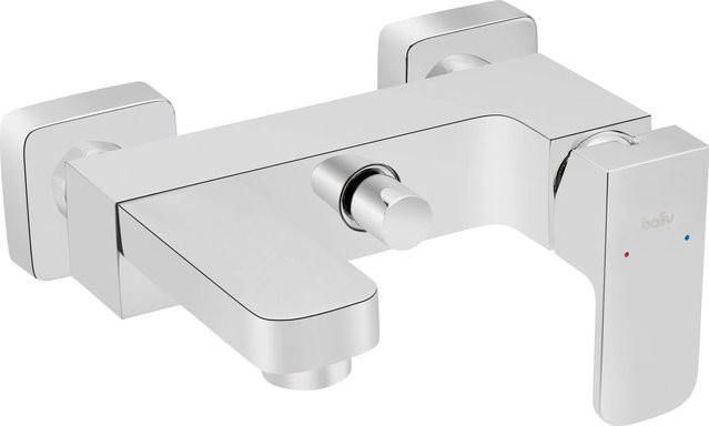 baliv Wannenarmatur WA-2530 Einhebelarmatur aus Messing in Chrom - Bild 1