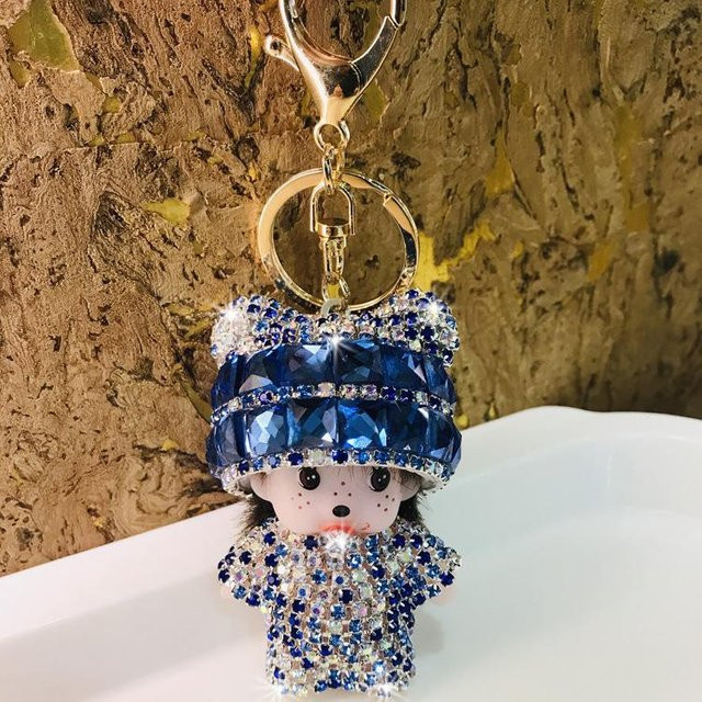 Monchichi Schlüsselanhänger, Diamant, Kinder - Bild 1