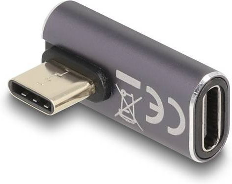 Delock USB-C auf USB-C Adapter in Grau 60048 - Bild 1