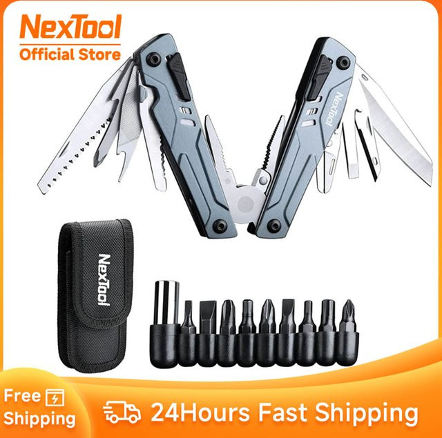 Nextool Sailor Pro 14-in-1 Multitool aus Edelstahl mit Campingzange und Klappmesser - Bild 1