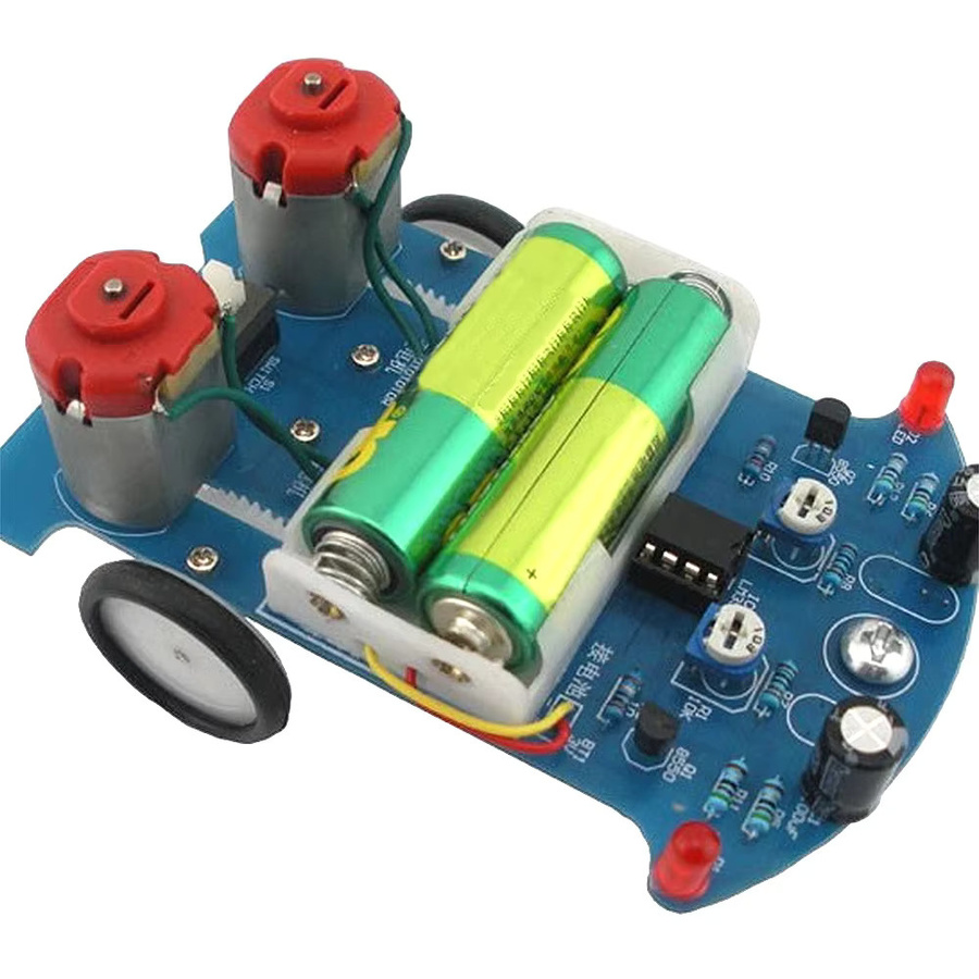 Aideepen Intelligente Tracking Linie Auto DIY Kit, Fahrzeuge, Kunststoff, Bunt / Mehrfarbig - Bild 4