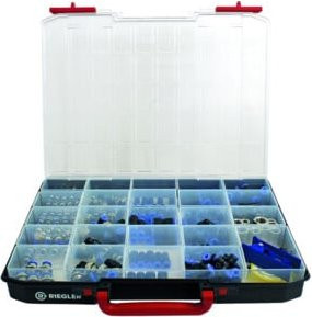 Riegler Sortimentsbox Schnellsteckverbindungen Blaue Serie aus Kunststoff - Bild 1