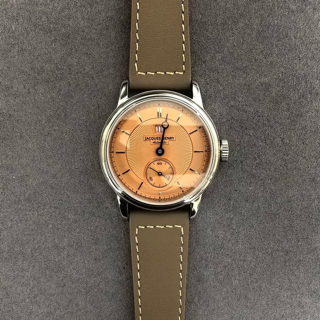 Jacques Genry Armbanduhr, Automatik, Edelstahl, 38 mm, Herren - Bild 1
