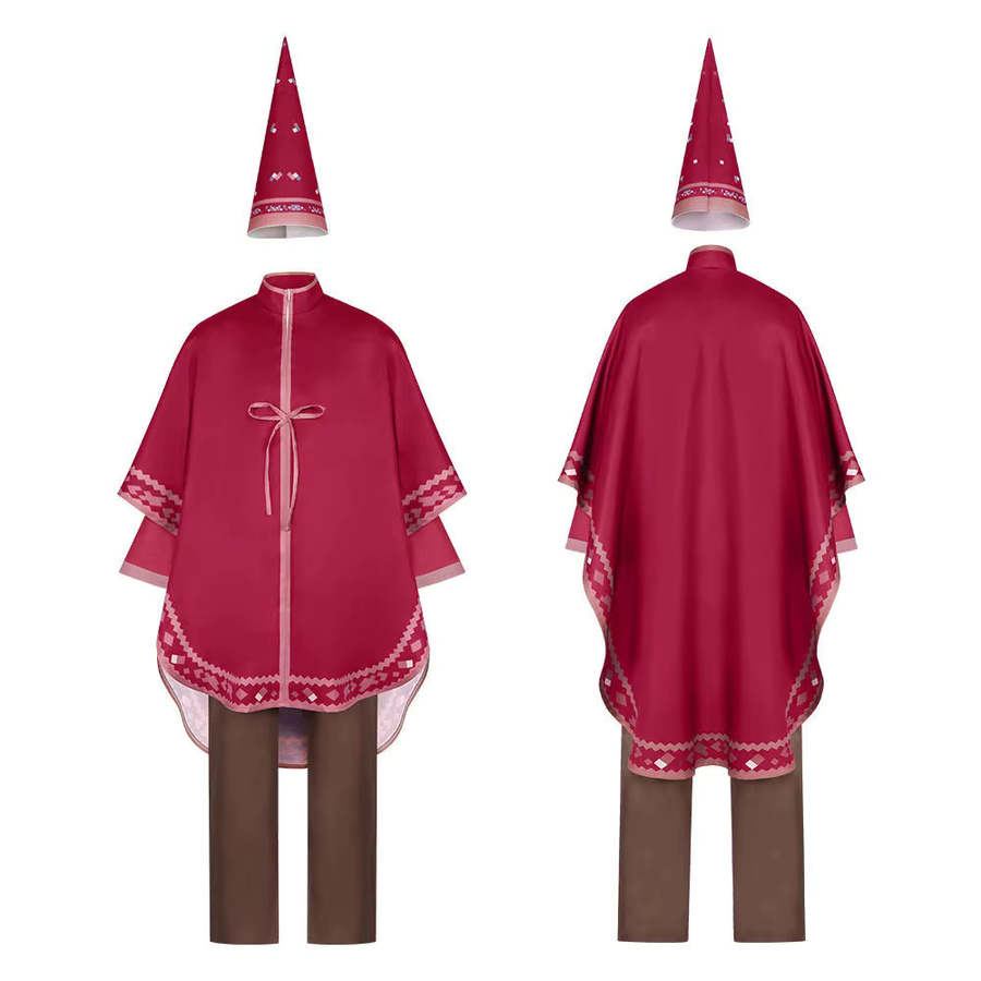 Magic Game Cosplay-Kostüm, Magische Zaubererrobe und Hut, Fantasy, Plüsch / Textil - Bild 2