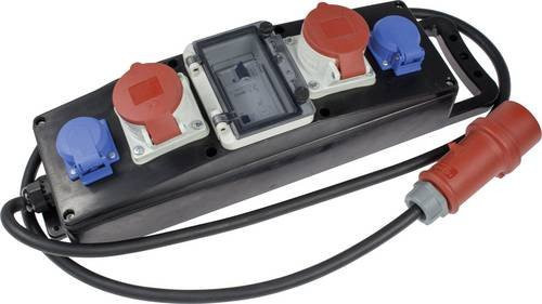 AS Schwabe CEE Stromverteiler S5+ 60804 400V 16A Mehrfarbig - Bild 1