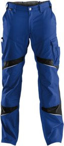 Kübler ACTIVIQ Arbeitshose HIGH in Blau/Schwarz mit Kniepolstertaschen nach EN 14404 und Cordura-Material, Größe 28 - Bild 1