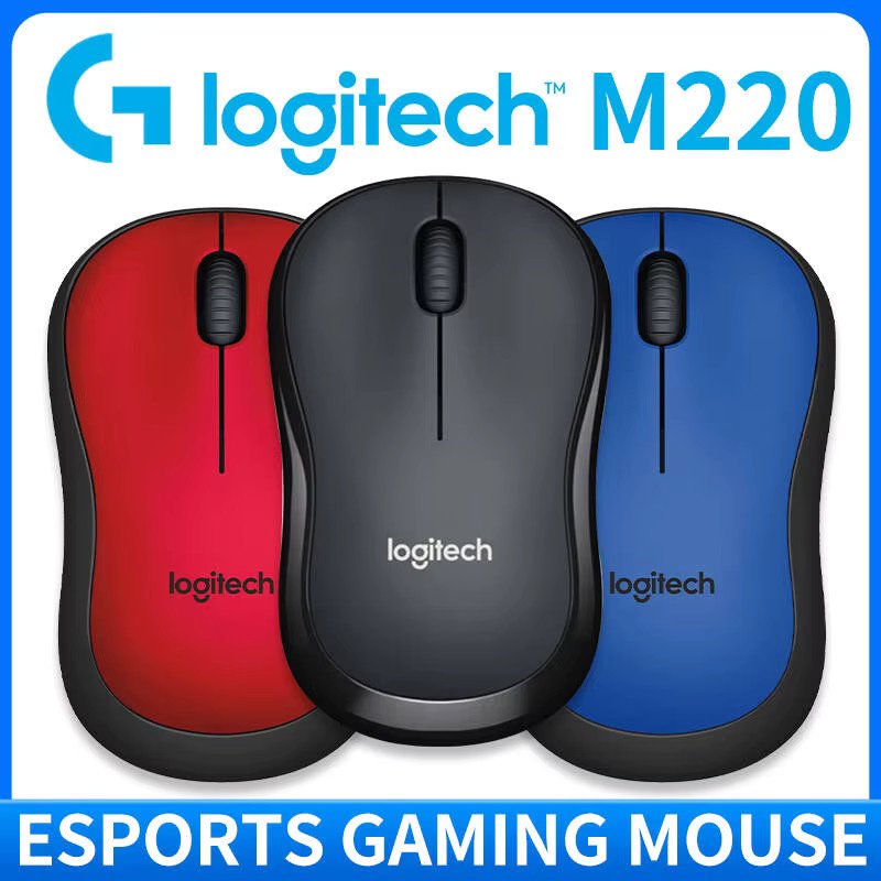 Logitech M220 kabellose Maus für Laptop und Büro in geräuschloser Ausführung - Bild 2