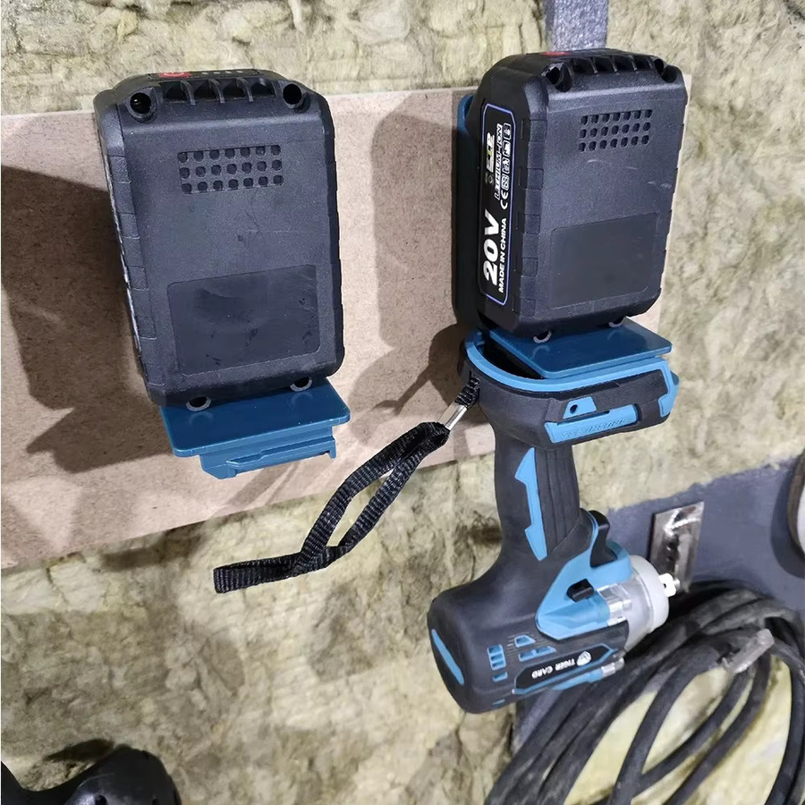AICANTEK 2 in 1 Werkzeug Halterung für Makita Akkus, 5er Set mit Schrauben zur Werkzeug Lagerung - Bild 4