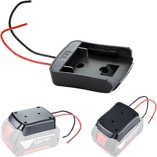 Bosch Batterieadapter für 18 V Li-Ionen-Akkus mit 14 AWG-Drähten für BAT609 und BAT618G - Bild 1