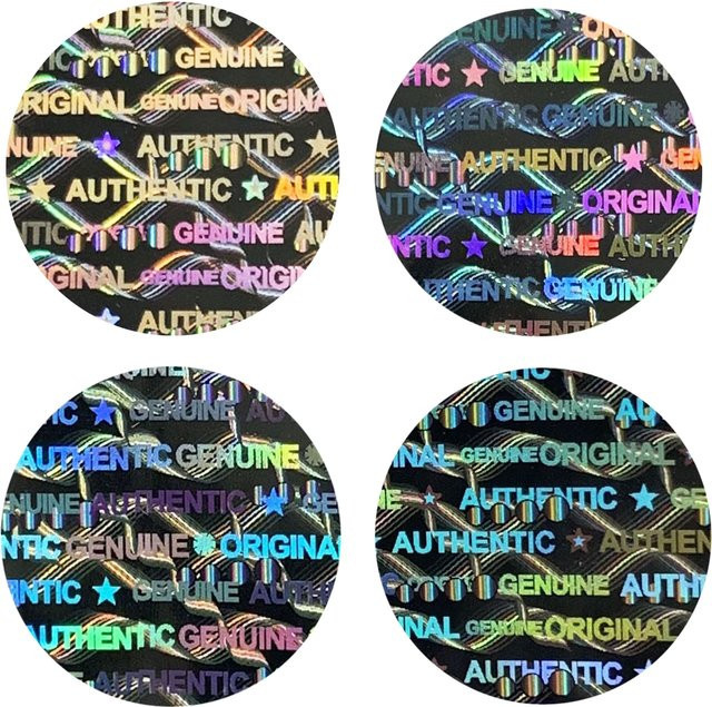 VOID Tamper Evident Hologramm-Aufkleber silber, manipulationssichere Etiketten für den einmaligen Gebrauch - Bild 1
