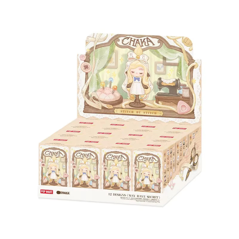 POP MART Stitch By Stitch Serie Blind Box, Spielzeugfigur - Bild 3