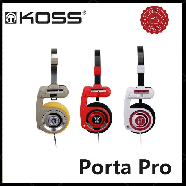 Koss Porta Pro Gauss PPP On-Ear Kopfhörer, Schwarz-Blau, kabelgebunden - Bild 1