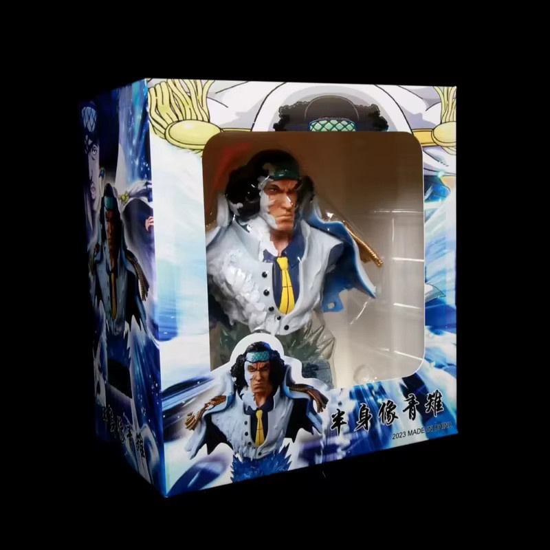 Bandai One Piece GK Marine-Admirals Büstenfigur Set mit Akainu, Kizaru und Aokiji in Multicolor als Sammlermodell für Anime-Fans - Bild 2