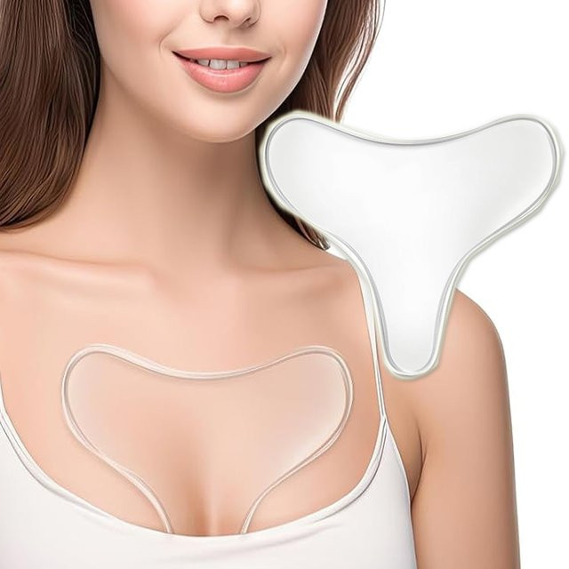 DUTRIEUX Anti-Falten Brust Pad, Silikon, Transparent, Unisex - Bild 1