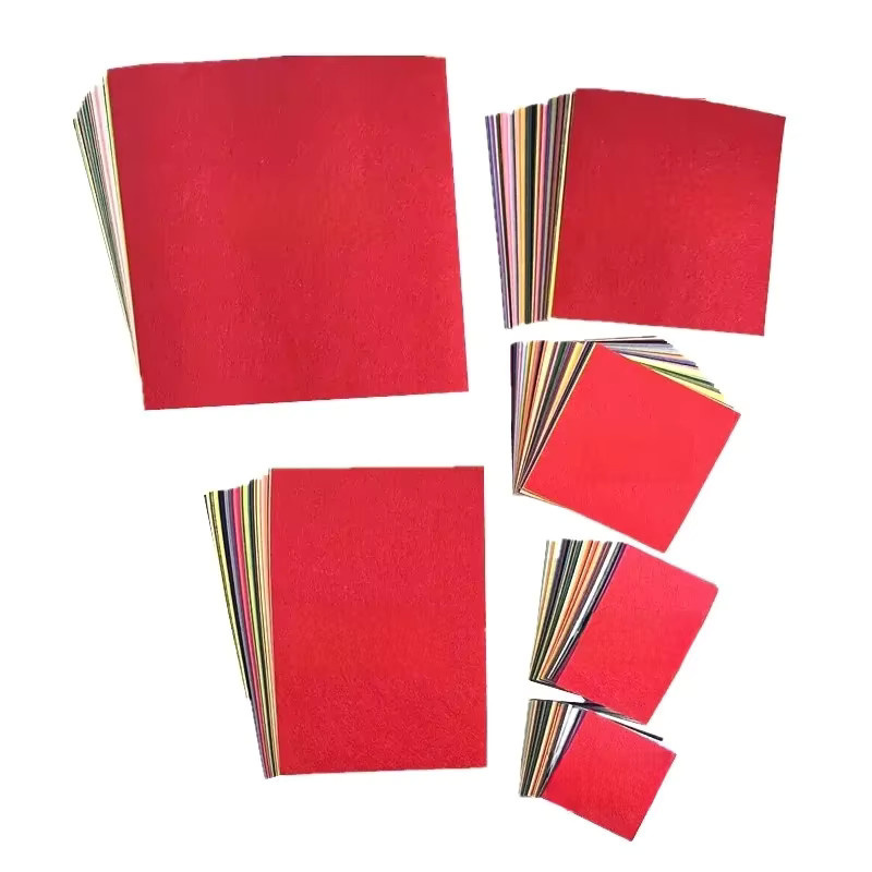 40 Stück Filzstoff-Quadrate aus Polyester von SJMANDUN für Handarbeiten und Patchwork, Größe: 20 x 20 cm - Bild 4