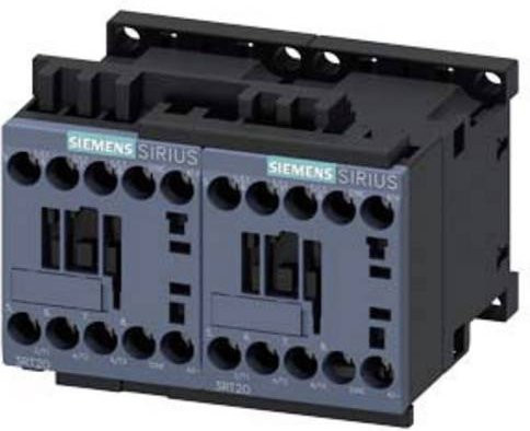 Siemens 3RA2315-8XB30-1BB4 Wendeschützkombination, 3 Schließer, 690 V/AC, 6.1 A, grau - Bild 1