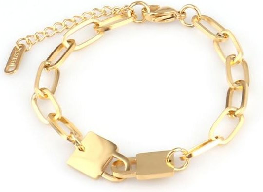 Yiran pet products Armband, Edelstahl, Gold, Damen - Bild 1
