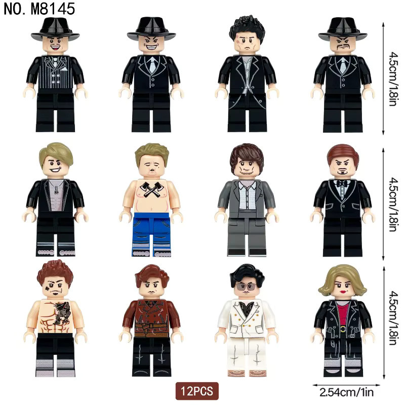 Mr. Puzzle Gangster-Axt-Anzug mit Hut, Spielzeug - Bild 5