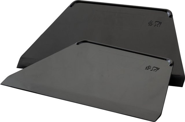 FMprofessional Profi-Teigschaber, 2-teilig, Schwarz, Kunststoff, spülmaschinenfest - Bild 1