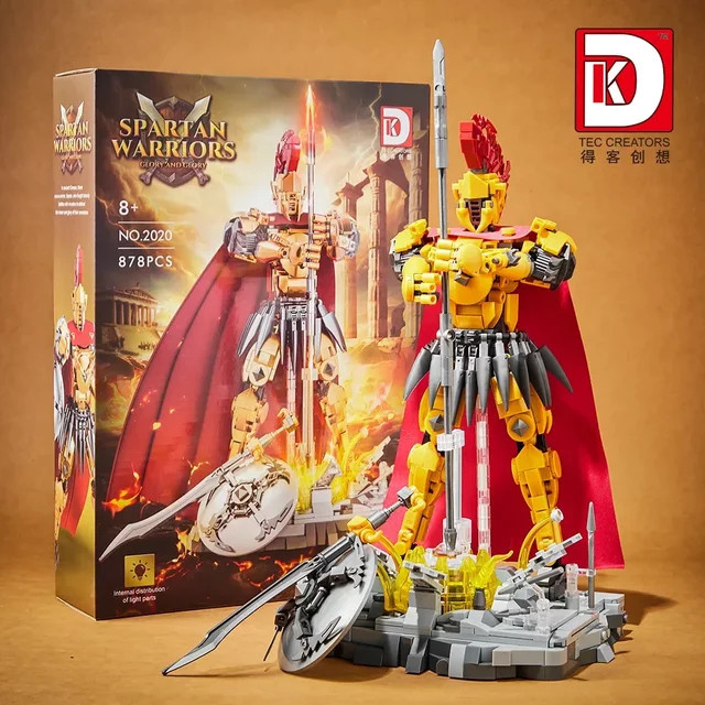 Hot Toys Spartan Krieger, Bausteine, Kunststoff, ab 8 Jahren - Bild 1