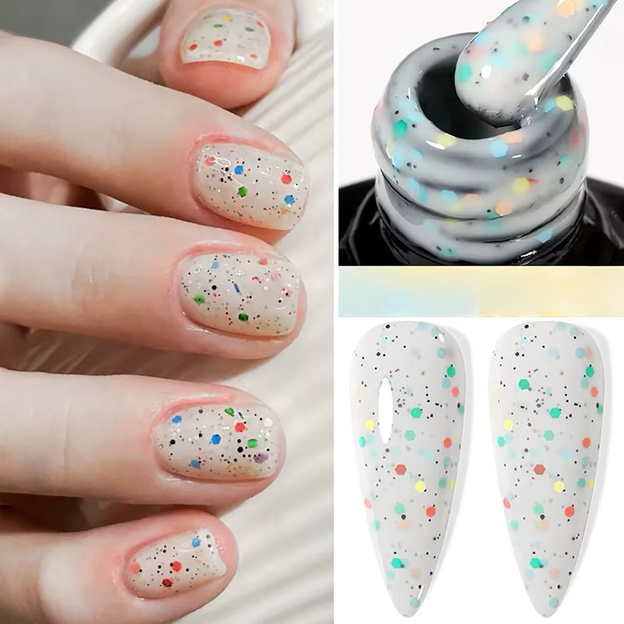 MISS MIANEL Nagellack, Milchweiß, Glänzend, 10 ml - Bild 2