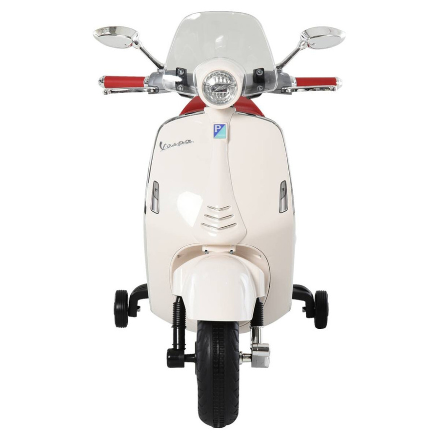HOMCOM Vespa Kinder-Elektro-Motorrad, creme, ab 3 Jahre - Bild 2
