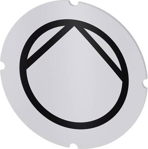 Siemens Einlegeschild 3SU1900-0AB71-0RD0 aus Kunststoff, 10 Stück, Schwarz und Weiß - Bild 1