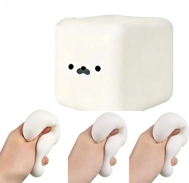 LDCX Squishy Tofu Stressbälle, Knete-Wasserbälle, Großpackung - Bild 1