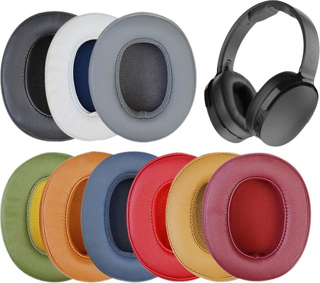 Skullcandy Ersatz-Ohrpolster Set in Rot für Crusher Wireless, Crusher Evo, Crusher ANC und Hesh 3 Kopfhörer - Bild 1