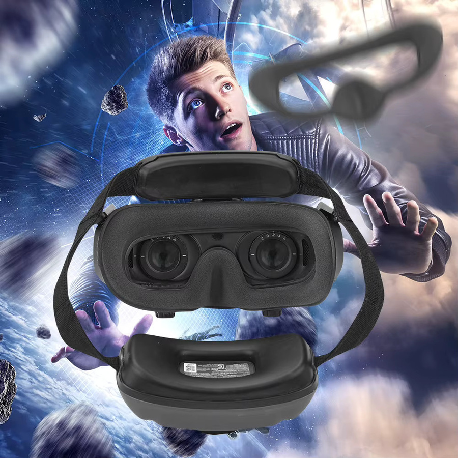 DJI Schwamm-Augenpolster und Gesichtskissenbezug in Schwarz für Goggles 2 und Goggles 3 - Bild 2