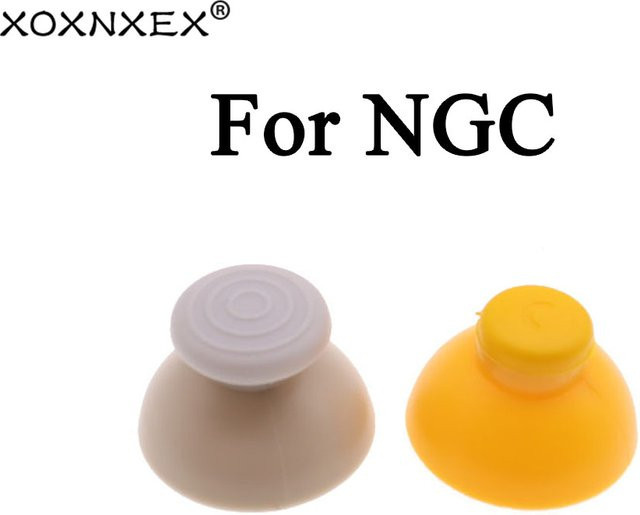 Ersatz-Gamepad-Joystick-Kappen im Pilzkopf-Design für Gamecube NGC Controller, Multicolor, XOXNXEX - Bild 1
