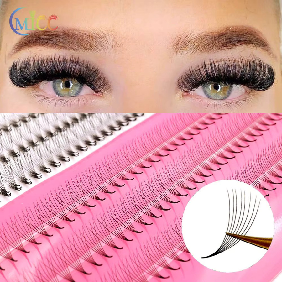CMICC Slim S Tray Wimpernverlängerungen, 12 Reihen, schmaler Ansatz - Bild 3