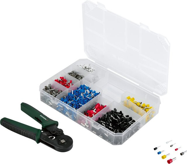 PARKSIDE Automatik-Crimpzangen-Set PCZA 1801 B1 in Multicolor - Bild 1
