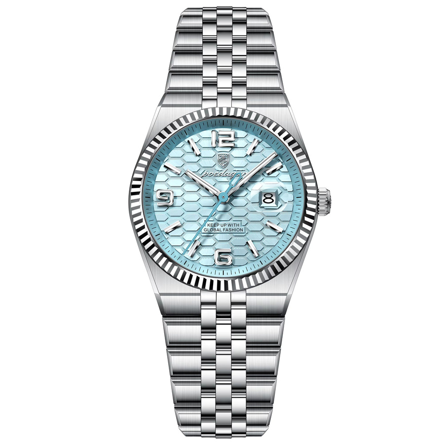POEDAGAR Armbanduhr Quarz, Edelstahl, Damen - Bild 7