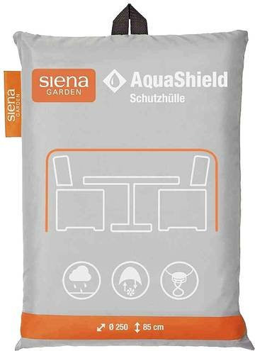 Siena Garden AquaShield Sitzgruppenhülle Hellgrau Ø 250 cm x H 85 cm - Bild 1
