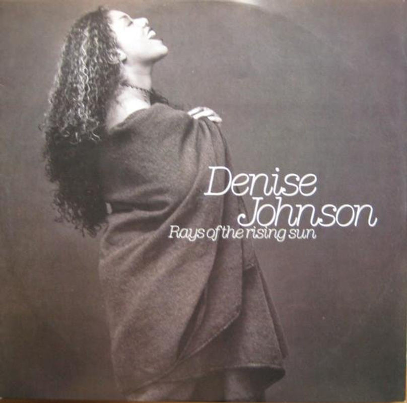 Denise Johnson - Rays Of The Rising Sun 12 Zoll Vinyl Single Magnet 1994 UK Dance & Electronica Schwarz Durchmesser: 30,48 cm - Bild 1