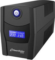 PowerWalker Basic VI 800 STL USV in Schwarz mit USB-C Anschluss - Bild 1