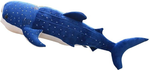 Amusedly Kawaii Shark Plüsch Spielzeug, Großer Fisch, Blau, 75cm - Bild 1