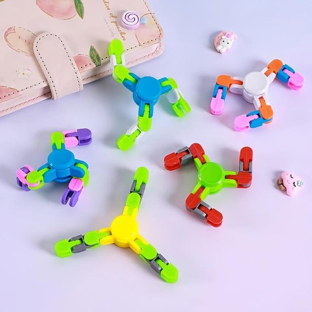 Binchi Outdoor Product Fingerspitzen-Kreisel Kette, Fidget Spinner, 1-teiliges Set - Bild 1