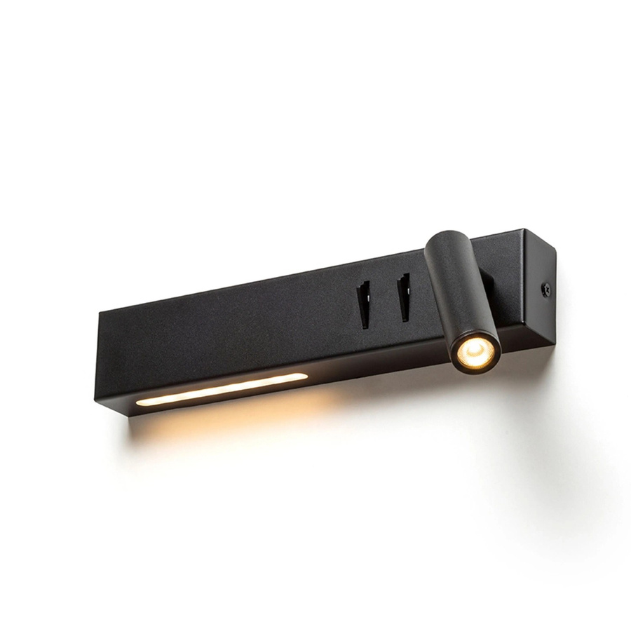 Rendl Deckenleuchte Odeon Schwarz mit LED und Up-Down-Lichtfunktion - Bild 2